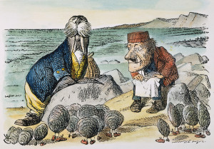 Walrus Carpenter Church "The time has come," the Walrus told the Carpenter and the Oysters, "to talk of many things"